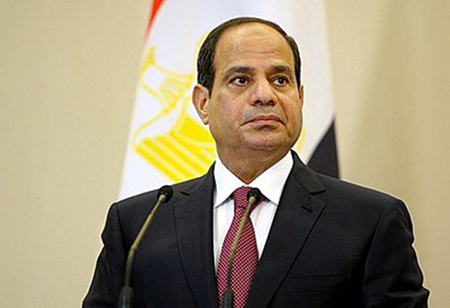 Tổng thống Ai Cập Abdel-Fattah El-Sisi.